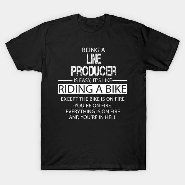 Line Producer T-Shirt by UtDesigner